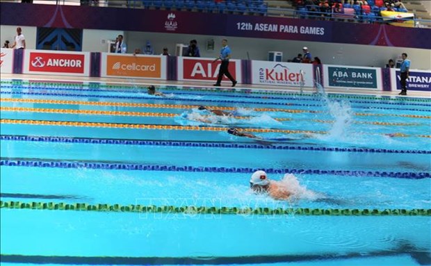 ASEAN Para Games 12 : le Vietnam remporte 20 medailles d’or en athletisme hinh anh 2