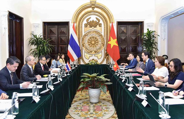 Le Vietnam et la Thailande tiennent leur 9e consultation politique a Hanoi hinh anh 1