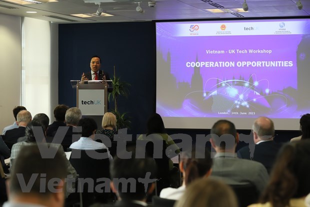 Le Vietnam et le Royaume-Uni favorisent le partenariat dans le domaine des TIC hinh anh 1