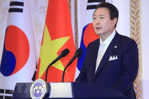 Promouvoir davantage le partenariat strategique integral entre le Vietnam et la Republique de Coree hinh anh 1