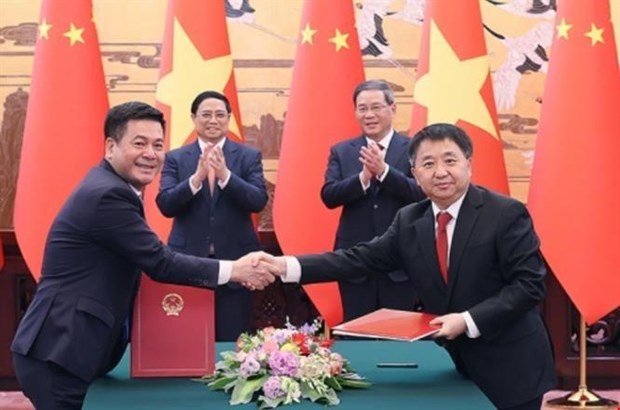 Vietnam-Chine: entretien entre les deux Premier ministres hinh anh 2