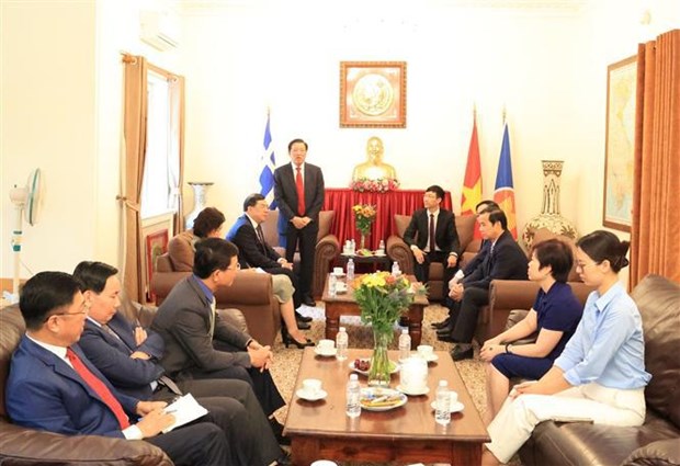Vietnam et Grece sont determines a booster leur cooperation bilaterale hinh anh 1