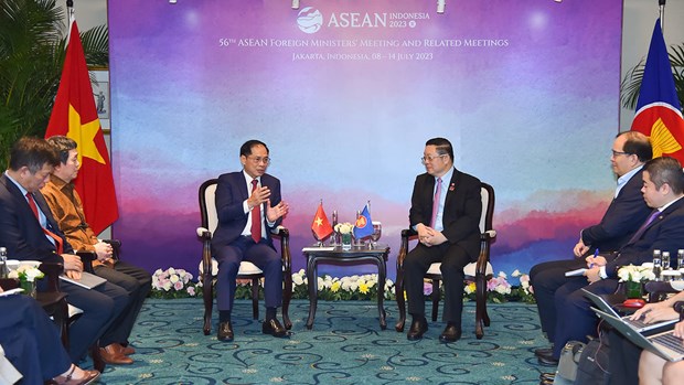 Le secretaire general de l’ASEAN salue les contributions actives du Vietnam hinh anh 1