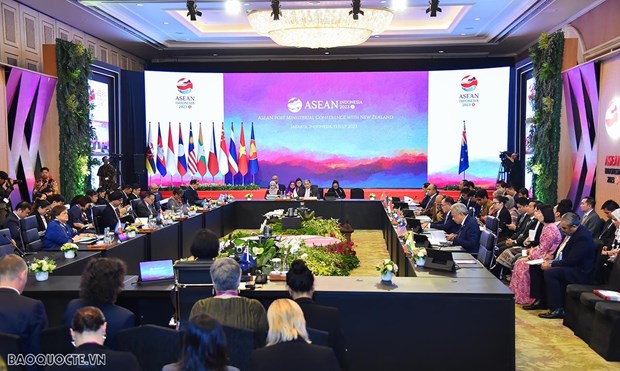 AMM-56 : les partenaires s'engagent a soutenir le role central de l'ASEAN hinh anh 2