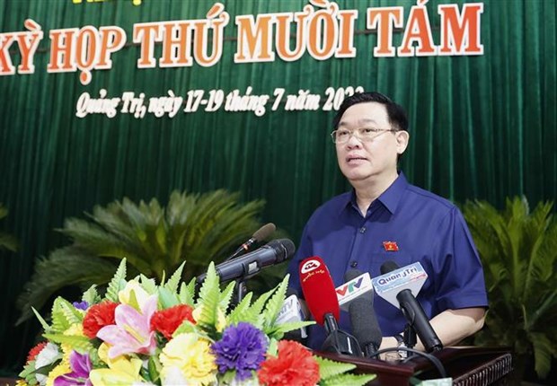 Le president de l’AN salue les realisations economiques obtenues par la province de Quang Tri hinh anh 2