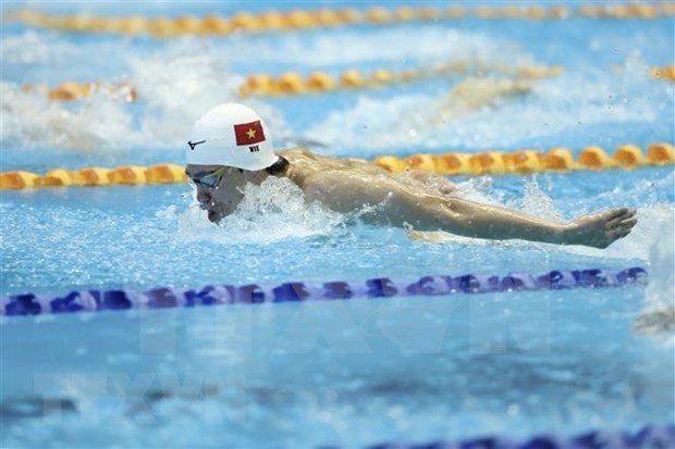 Dix nageurs vietnamiens en competition aux championnats du monde de natation 2023 au Japon hinh anh 1