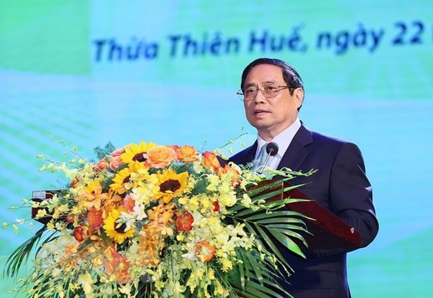 Le PM participe a la conference nationale d’honorer les personnes meritantes hinh anh 1