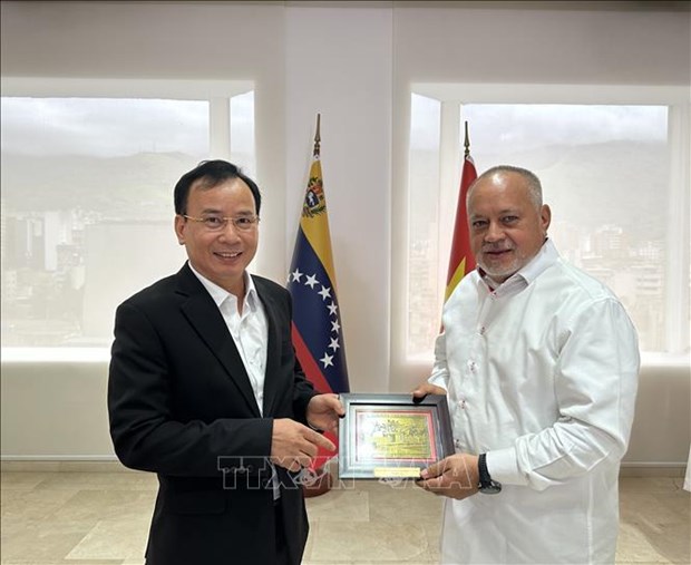 Vietnam-Venezuela : les activites entre les Partis approfondissent les relations traditionnelles hinh anh 1