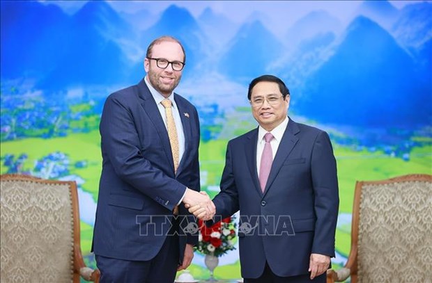 Le Premier ministre Pham Minh Chinh affirme le partenariat integral avec les Etats-Unis hinh anh 1