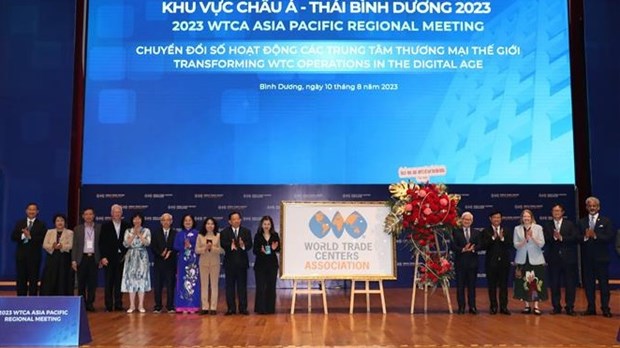 Forum de l’Association des centres du commerce mondial de la region d’Asie-Pacifique 2023 a Binh Duong hinh anh 1