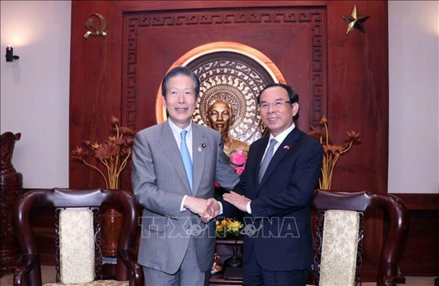 Ho Chi Minh-Ville accueille une delegation du parti japonais Komeito hinh anh 1