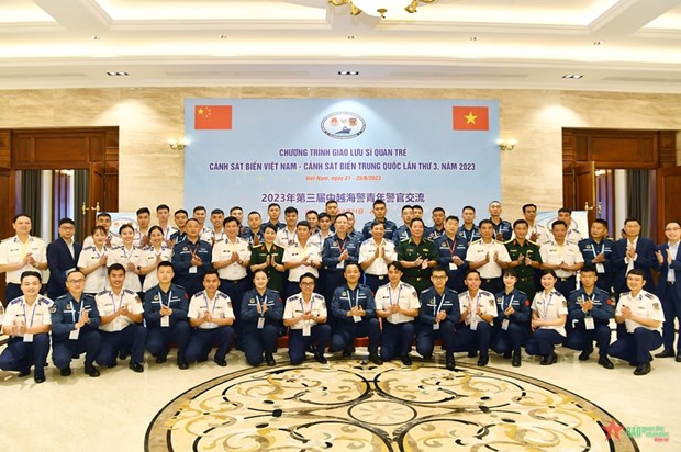 Vietnam-Chine : la 3e edition du programme d'echange entre jeunes officiers des forces de garde-cotes hinh anh 1