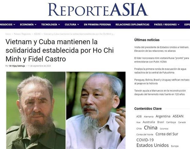 Un expert indien salue la solidarite particuliere entre le Vietnam et Cuba hinh anh 1