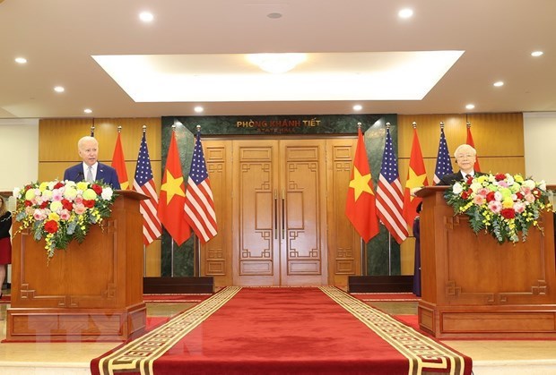 Le Vietnam se coordonnera avec les Etats-Unis pour concretiser la Declaration commune hinh anh 1
