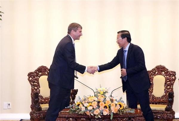 Ho Chi Minh-Ville cherche a renforcer sa cooperation avec le Forum economique mondial hinh anh 1