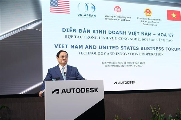 Le Premier ministre participe a un forum d’affaires Vietnam-Etats-Unis hinh anh 1