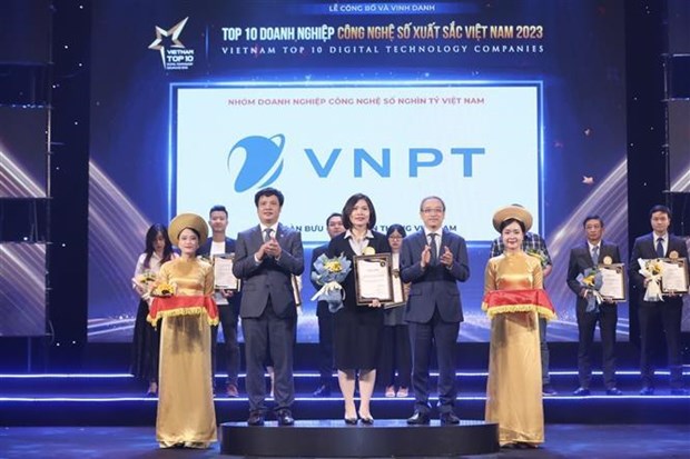 Les 10 meilleures entreprises du numerique du Vietnam en 2023 a l'honneur hinh anh 1
