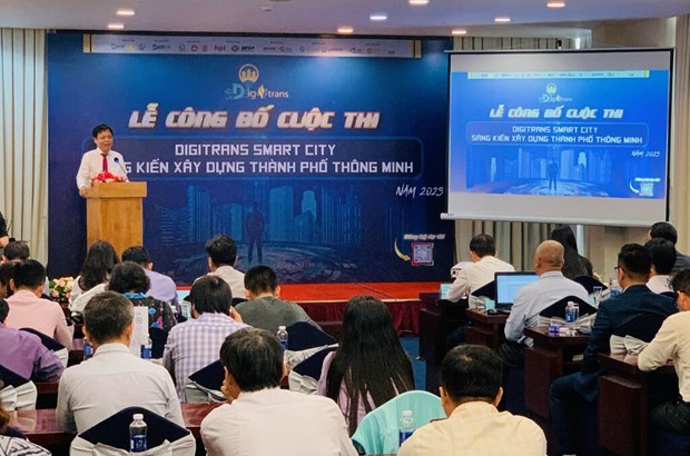 Ho Chi Minh-Ville : lancement du concours "DigiTrans Smart City 2023" hinh anh 1