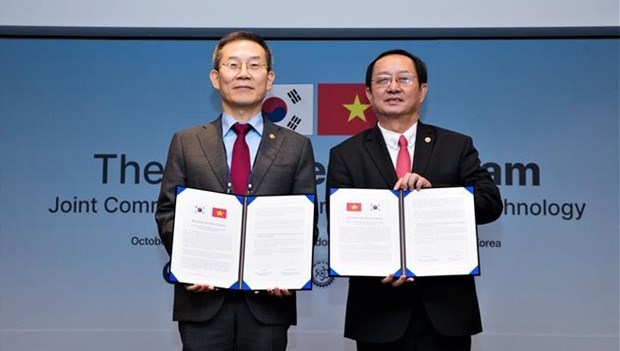 Le Vietnam et la Republique de Coree resserrent leur cooperation scientifique et technologique hinh anh 1