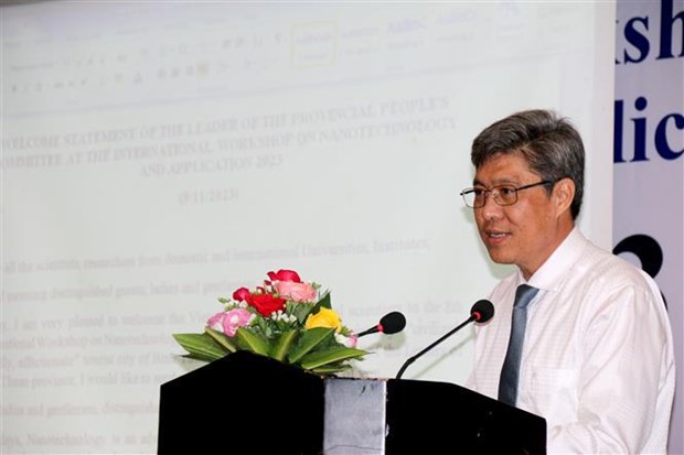 Conference internationale sur les nanotechnologies a Binh Thuan hinh anh 2