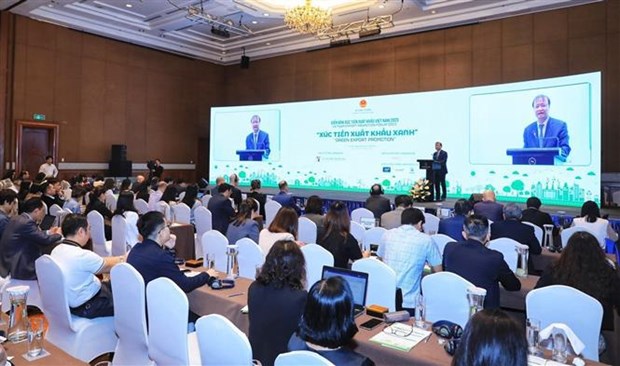 Forum de promotion des exportations vertes a Hanoi hinh anh 1