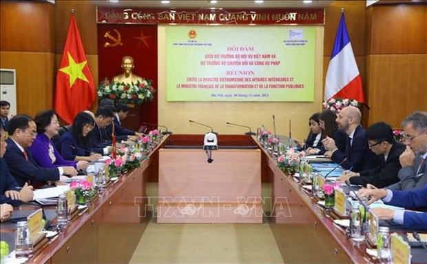 Promouvoir la cooperation Vietnam-France en matiere de transformation numerique et de reforme du service public hinh anh 1