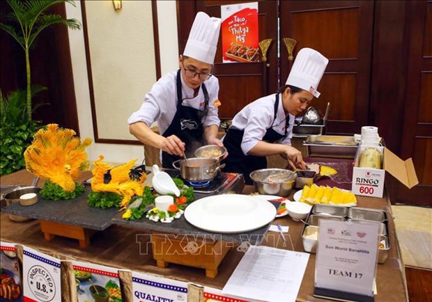 Le concours «Danang Chef Talent Competition 2023» a Da Nang hinh anh 1