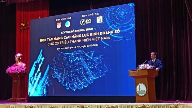 Commerce numerique : lancement d'un programme en faveur de jeunes vietnamiens hinh anh 2