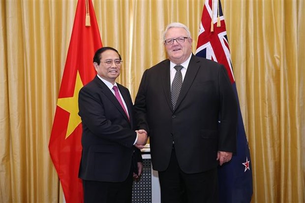 Le PM rencontre le president de la Chambre des representants de la Nouvelle-Zelande hinh anh 1