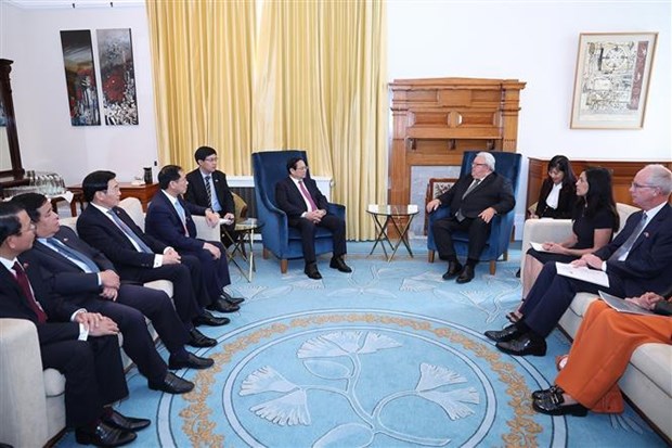 Le PM rencontre le president de la Chambre des representants de la Nouvelle-Zelande hinh anh 2