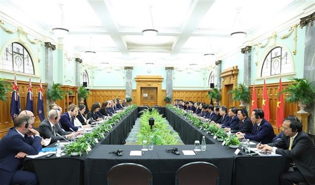 Entretien entre les Premiers ministres vietnamien et neo-zelandais hinh anh 2
