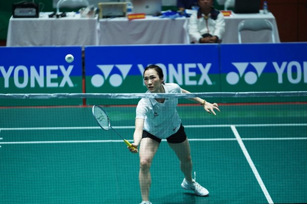 Ouverture du tournoi international de badminton Ciputra Hanoi-Yonex Sunrise 2024 hinh anh 1