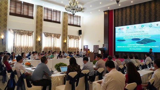 Lancement d'un projet de protection des ecosystemes littoraux dans le delta du Mekong hinh anh 1