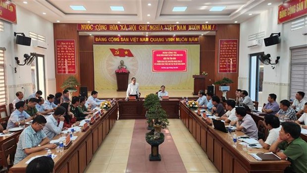 Le ministere de l'Agriculture et du Developpement rural inspecte la lutte contre la peche INN a Binh Dinh hinh anh 1