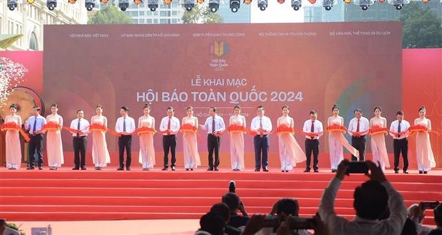 Ouverture de la Fete nationale de la presse 2024 a Ho Chi Minh-Ville hinh anh 2