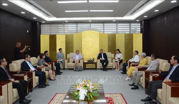 Da Nang coopere avec les Etats-Unis dans l'industrie des semi-conducteurs hinh anh 1
