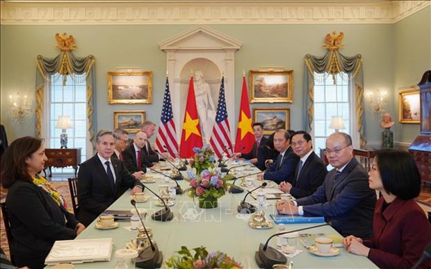 Le premier dialogue de niveau des ministres des Affaires etrangeres Vietnam - Etats-Unis hinh anh 1