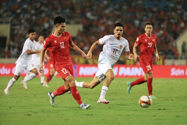 Eliminatoires de la Coupe du monde : le Vietnam battu 0-3 par l'Indonesie hinh anh 1