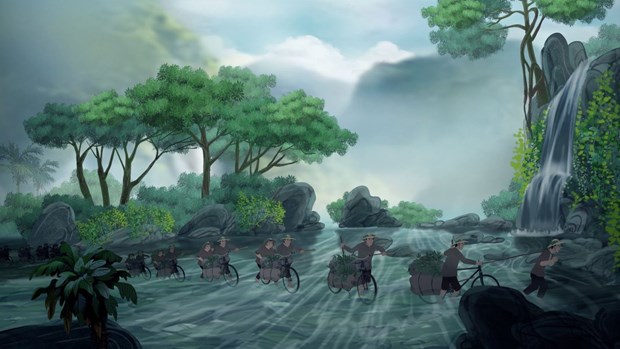 Deux films d'animation celebrent le 70e anniversaire de la victoire de Dien Bien Phu hinh anh 1