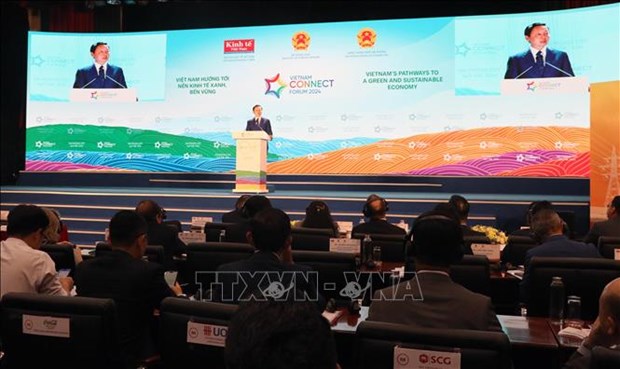 Le vice-PM Tran Hong Ha participe au Forum ''Vietnam Development Bridge 2024'' hinh anh 1