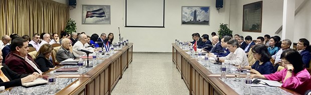 Ouverture de la 41e session du Comite intergouvernemental Vietnam-Cuba hinh anh 1