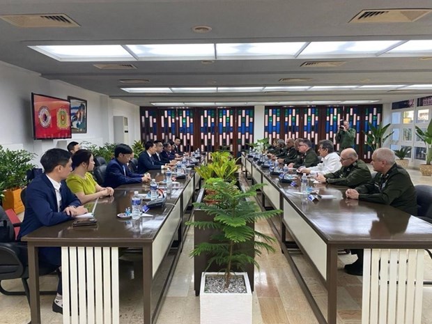 Le Vietnam et Cuba continuent de promouvoir la cooperation en matiere de securite hinh anh 1