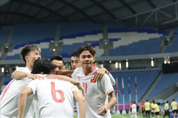 Coupe d’Asie U23: le Vietnam bat le Koweit en match d'ouverture hinh anh 1