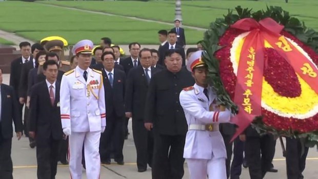 Le president Kim Jong-un termine sa visite officielle d’amitie au Vietnam hinh anh 7