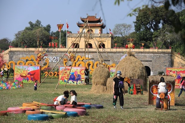 Le Tet du Buffle se celebre a la citadelle imperiale de Thang Long hinh anh 1