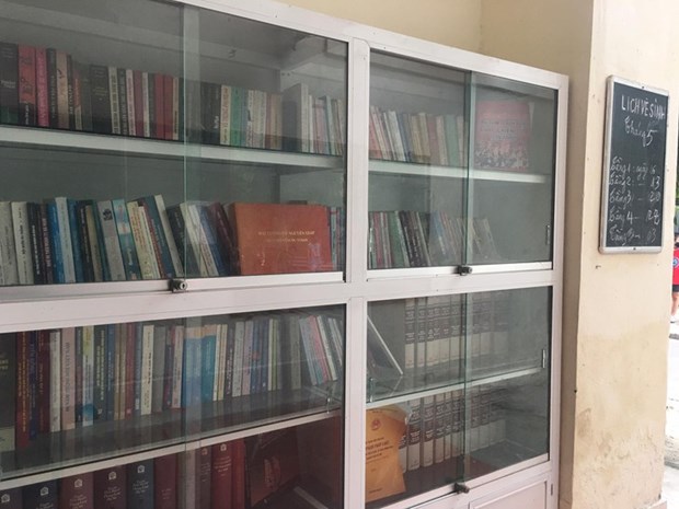 A Hanoi, une bibliotheque rien que pour les habitants de la residence hinh anh 2