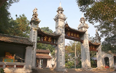 A Hanoi, l’ancienne pagode Lang a l’epreuve du temps hinh anh 1