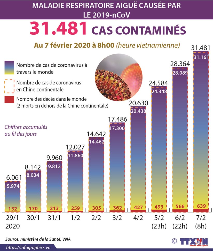 31.481 cas contamines par le nouveau coronavirus dans le monde hinh anh 1