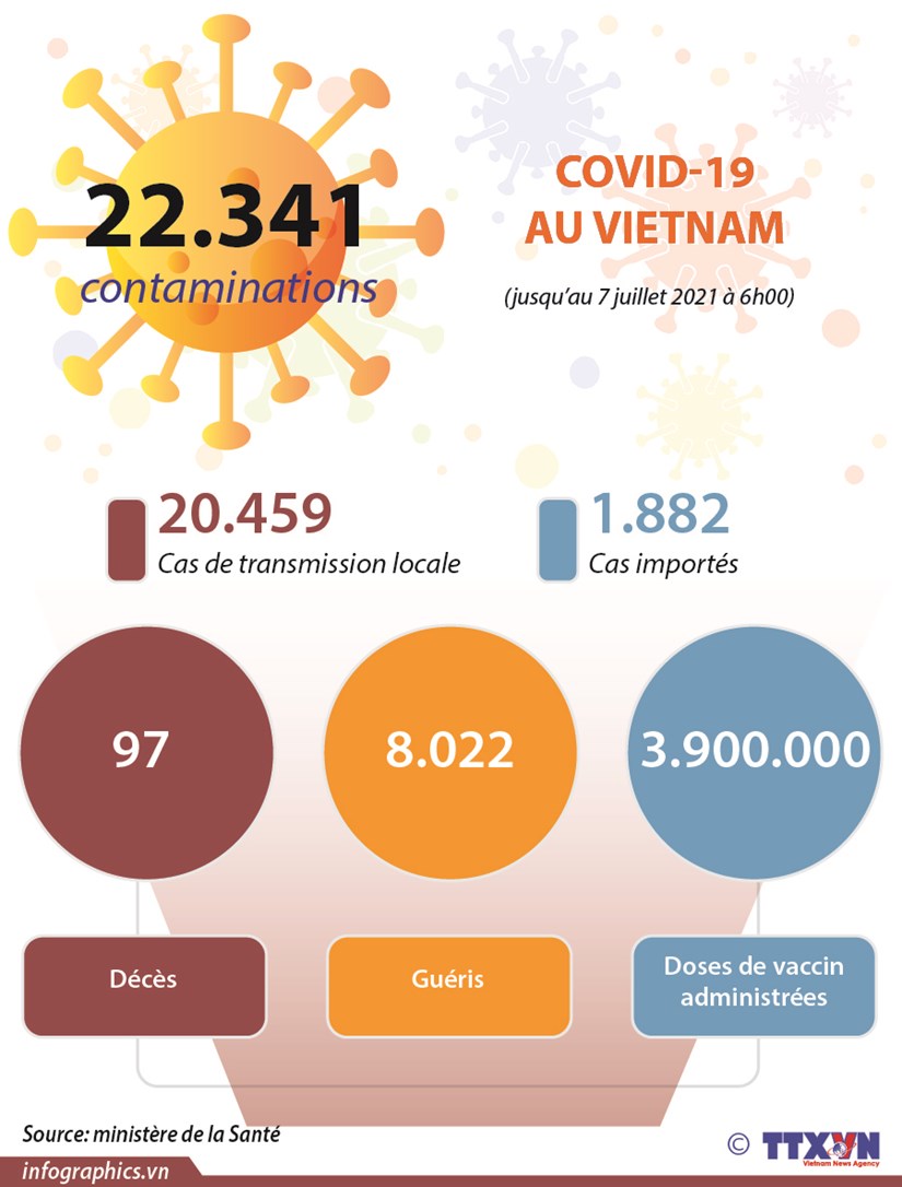 COVID-19 : Le total s’etablit desormais a 22.341 cas confirmes hinh anh 1