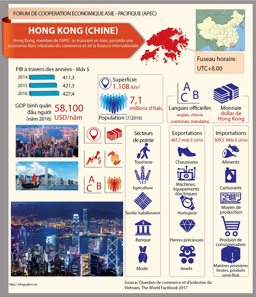 [Infographie] Forum de cooperation economique Asie-Pacifique (APEC) - Hong Kong hinh anh 1